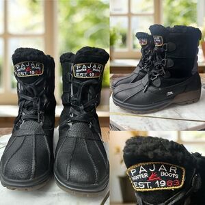 PAJAR Canada Winter Snow Insulated Waterproof Boots Size 8 to 8.5 EU 41